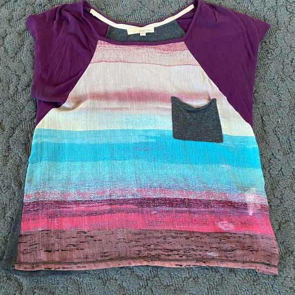Short sleeve striped Rewind shirt - Picture 1 of 3